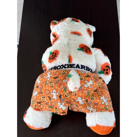 Build-A-Bear Pumpkin Nose Teddy Bear With Bearboxer Shorts Halloween 16" - Picture 3 of 15